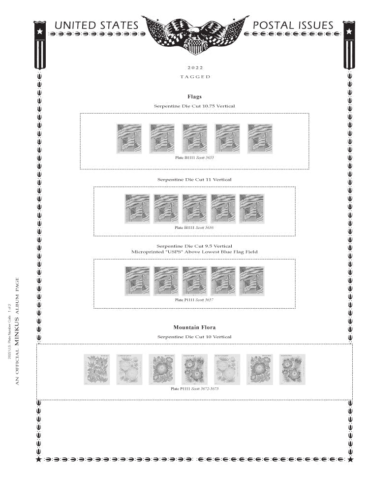 Minkus: US PNC 2023 (3-Ring)