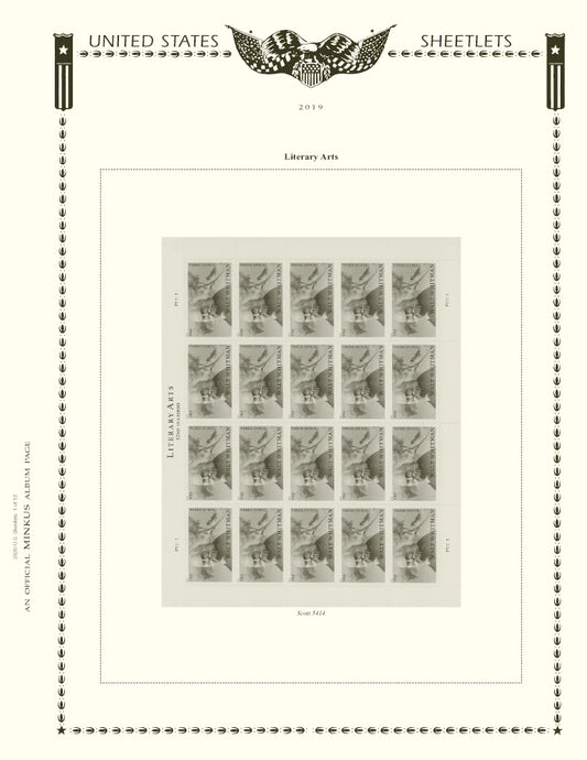 Minkus: US Sheetlets 2020