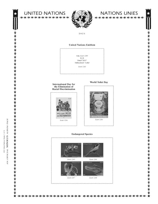 Minkus: UN Singles 2021