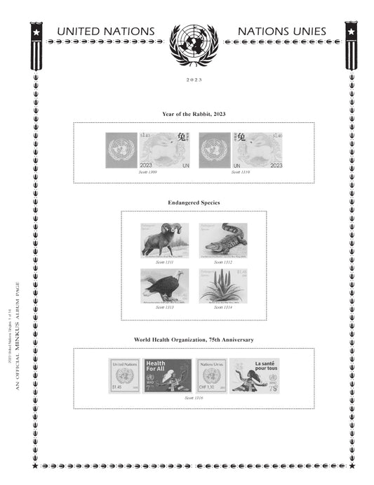 Minkus: UN Singles 2023
