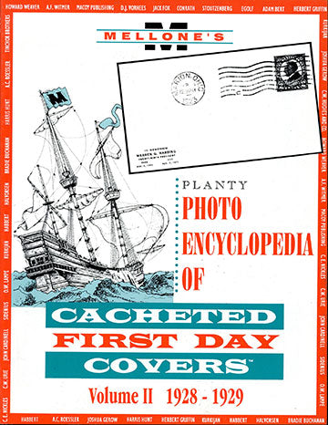 Planty Photo Encyclopedia Of Cacheted Fdc Vol 2 1928-1929