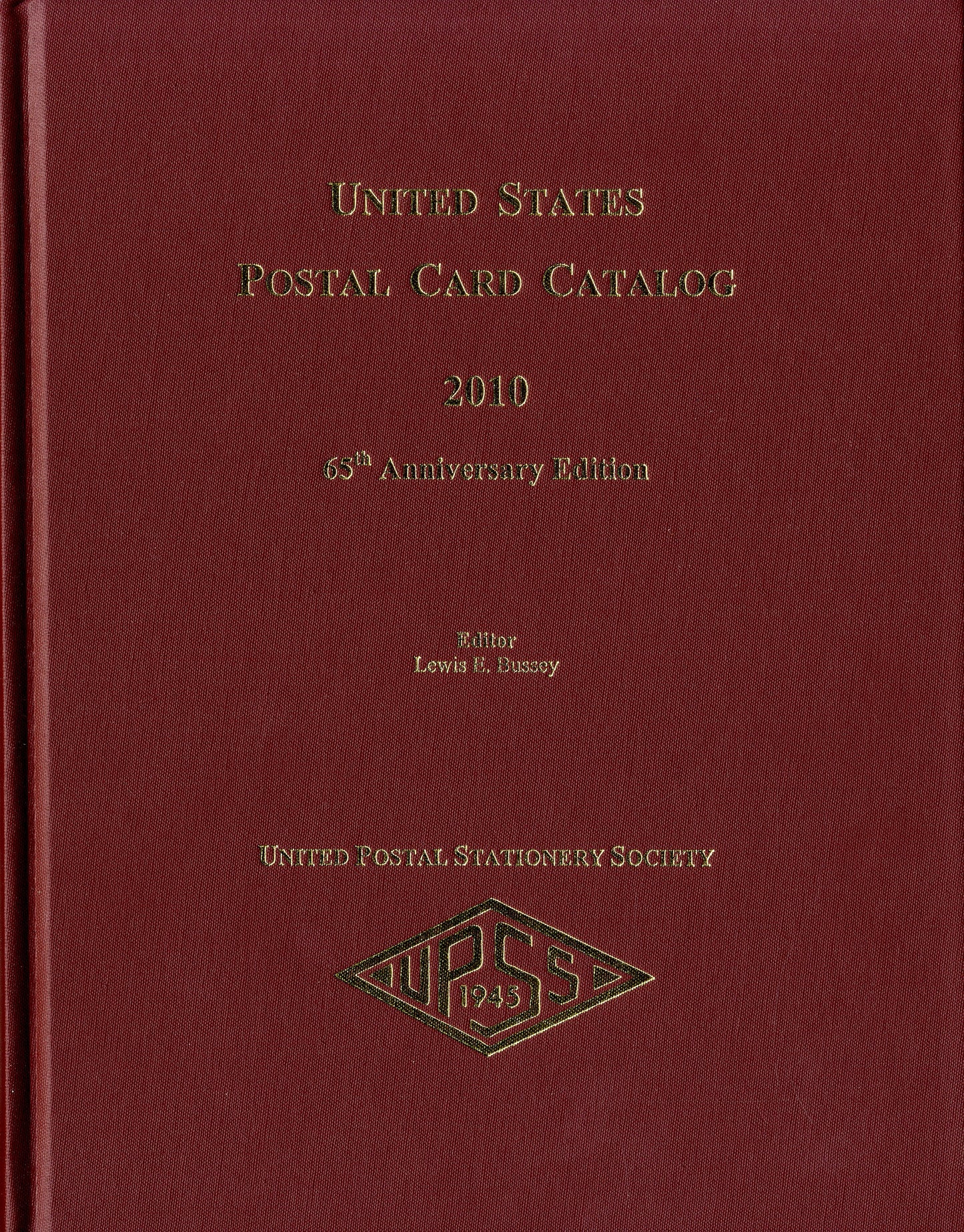 United States Postal Card Catalog 2010