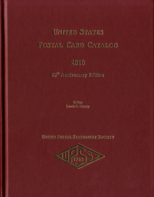 United States Postal Card Catalog 2010