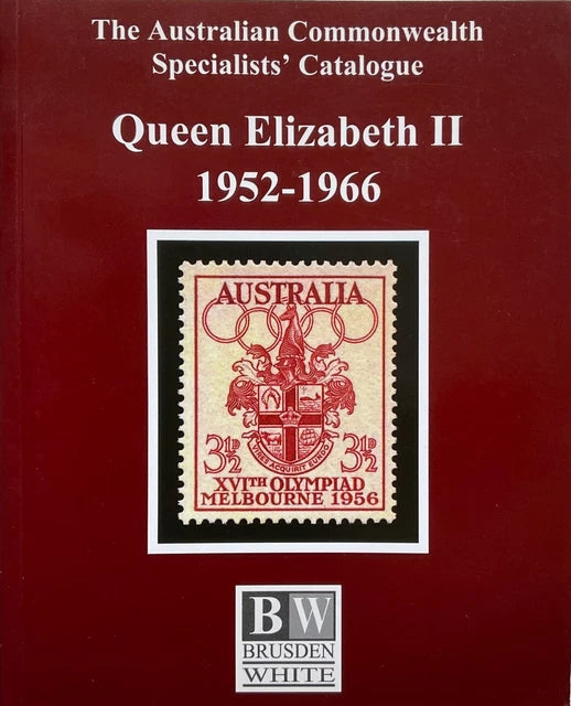 The Australian Commonwealth specialists catalogue Queen Elizabeth II 1952-1966