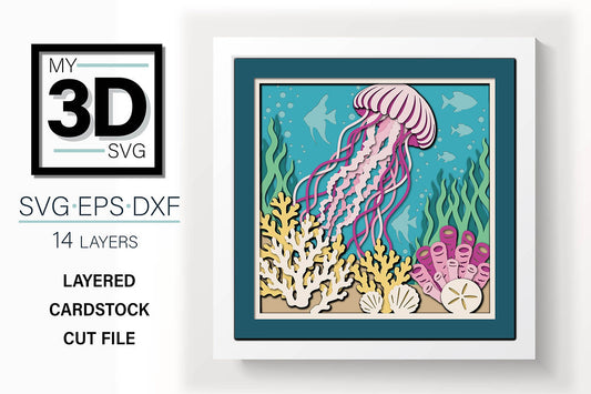 Shadow Box - Jellyfish
