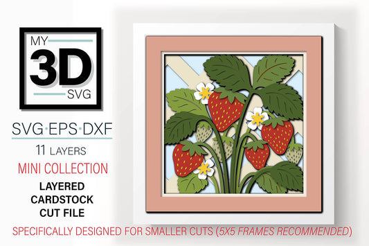 Shadow Box - Strawberry Mini