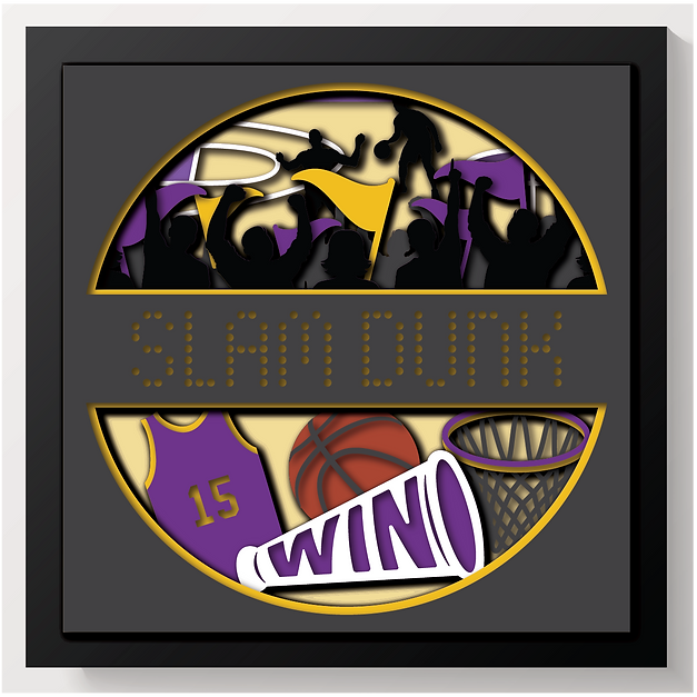 Shadow Box - Basketball