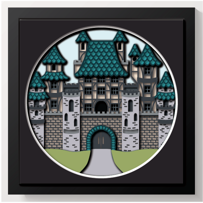 Shadow Box - Castle