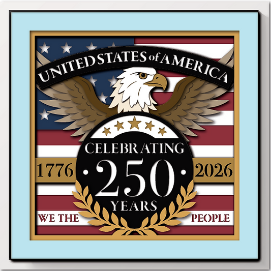 Shadow Box - 250th Anniversary USA