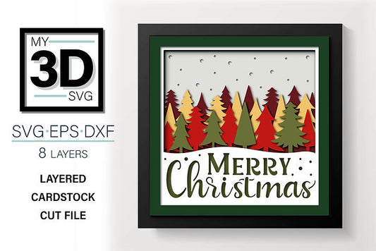 Shadow Box - Christmas Wonderland Adventures