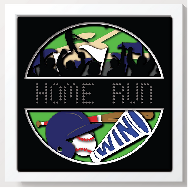 Shadow Box - Baseball