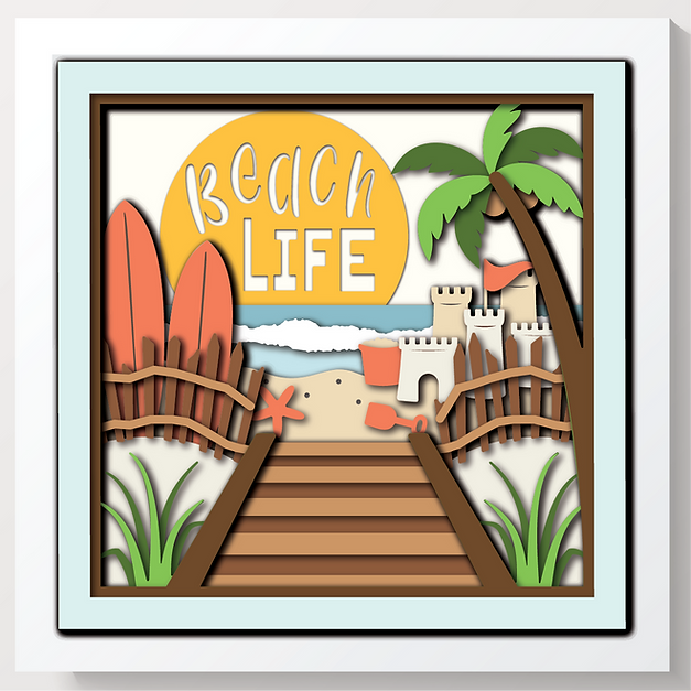 Shadow Box - Beach life