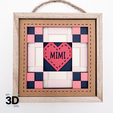 Shadow Box - Heart Patch Mini