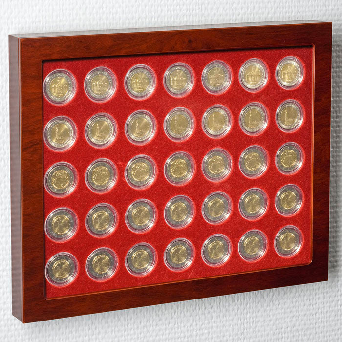 Lighthouse Louvre Coin Showcase (Holds 20 Us Large Dollar)