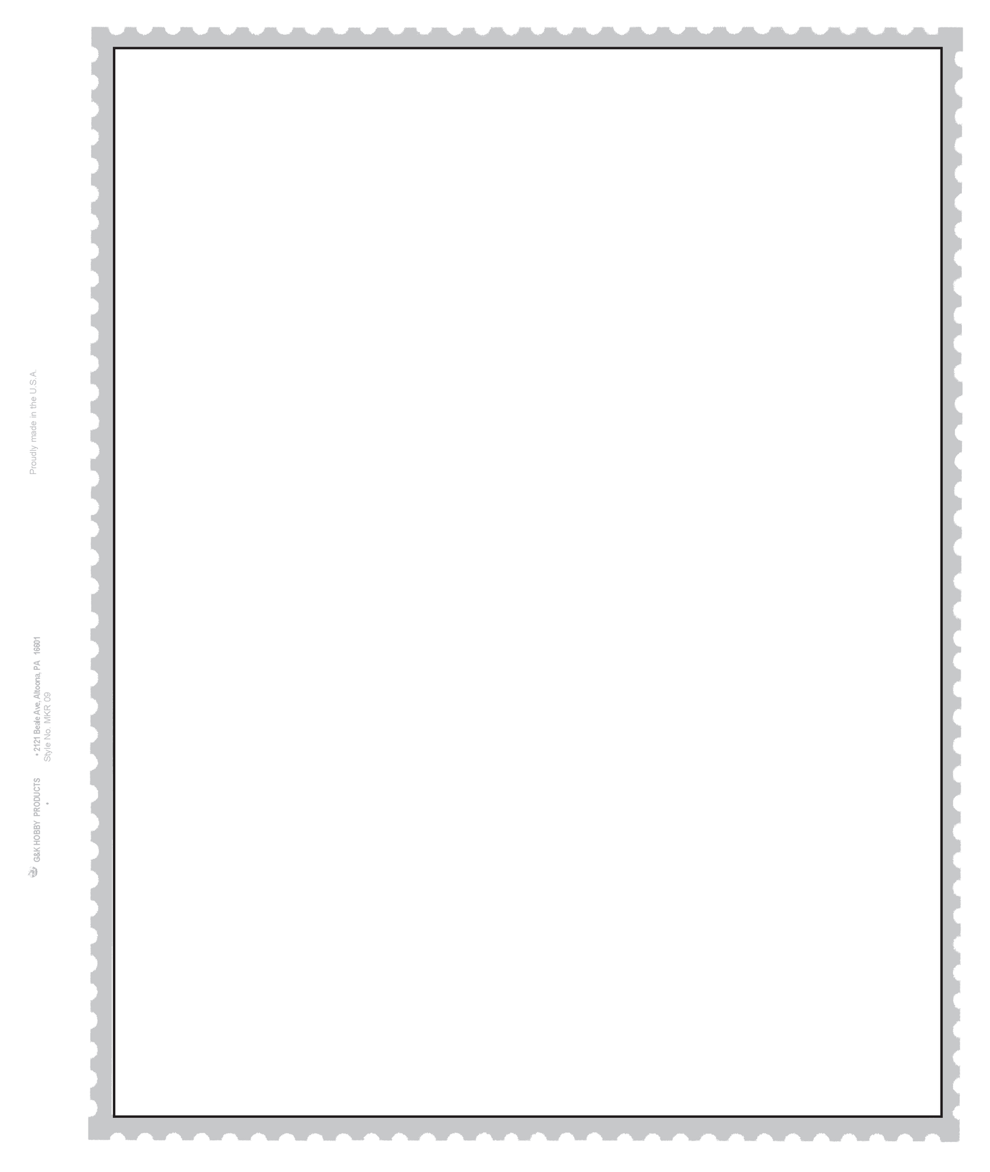 Minkus 2P/3R World Blank (25)