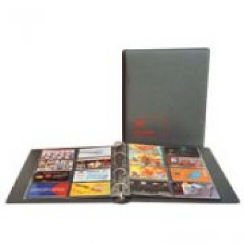 Safe Transparent Page Per 5 For Telephone & Business Cards