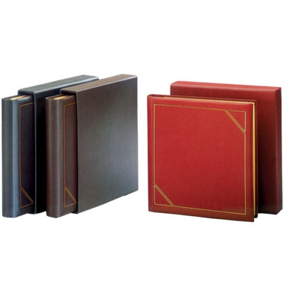 Safe Classic Executive Leather Album-Bordeaux Red