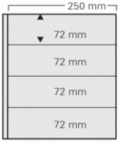 Safe Transparent Garant Stock Page Per 5 – 4 Pocket