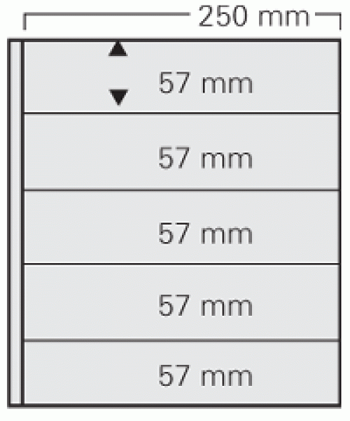 Safe Transparent Garant Stock Page Per 5 – 5 Strip