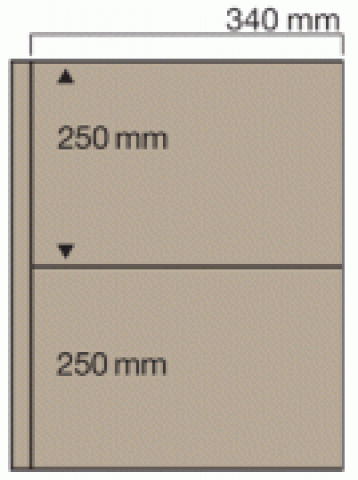 Safe Giant Double Sided Tan Page Per 5 With 2 Pockets