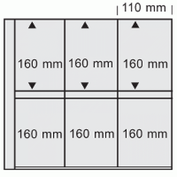 Safe Tan Double Sided Postcard Pages Package of 5