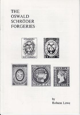 Oswald Schroder forgeries by Robson Lowe