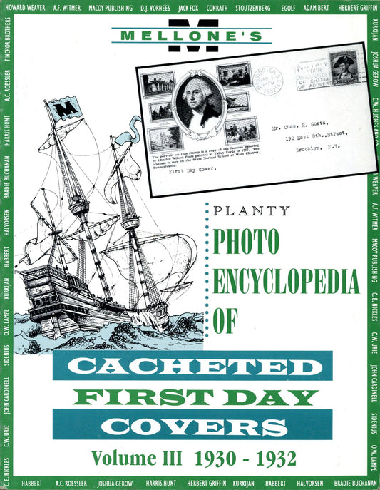 Planty Photo Encyclopedia Of Cacheted Fdc Vol 3 1930-1932