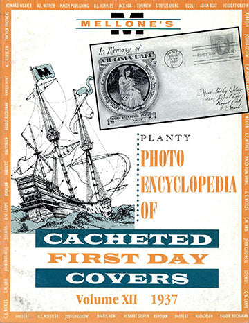 Planty Photo Encyclopedia Of Cacheted Fdc Vol 12 1937