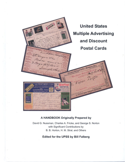 United States Multiple Advertising and Discount Postcards