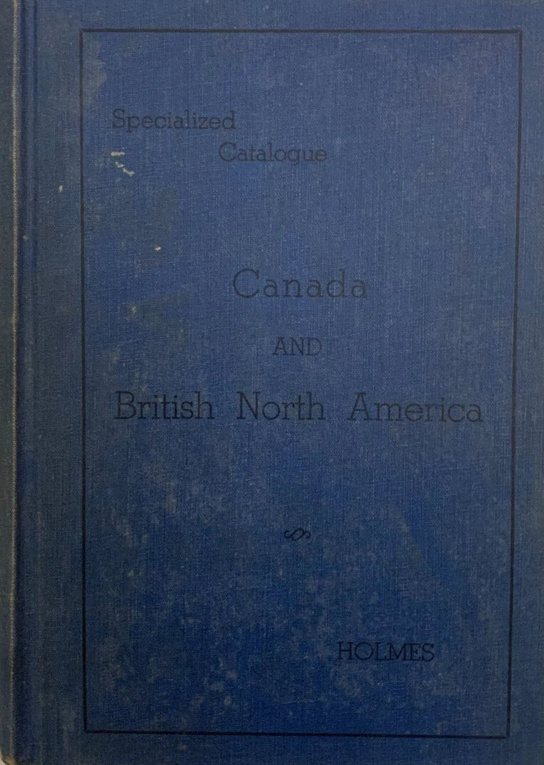 Holmes Specialized Catalog Canada and British North America