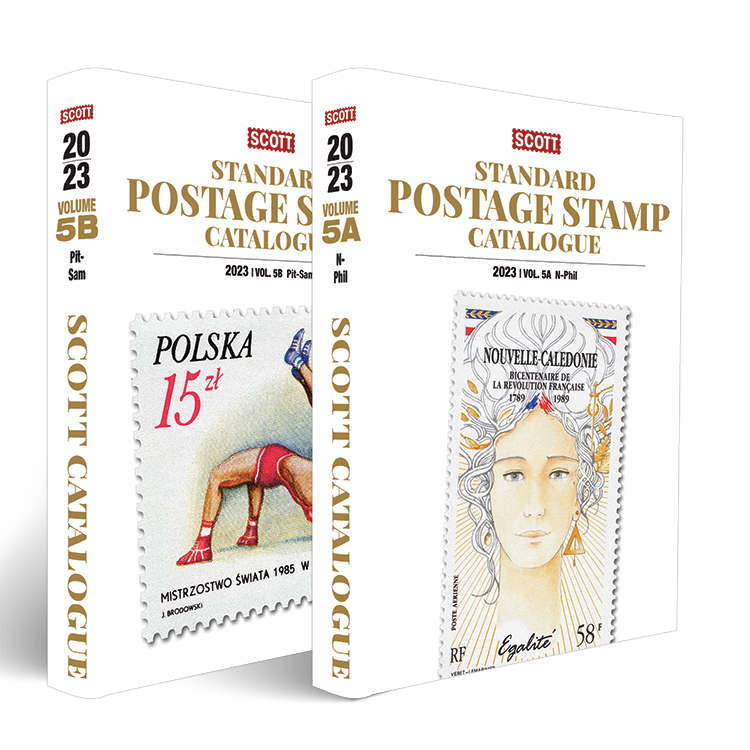 2023 Catalog Vol 5A5B Countries NSAM Subway Stamp Shop Inc