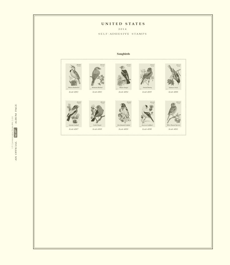 Scott US Commemorative Singles 2014 #44