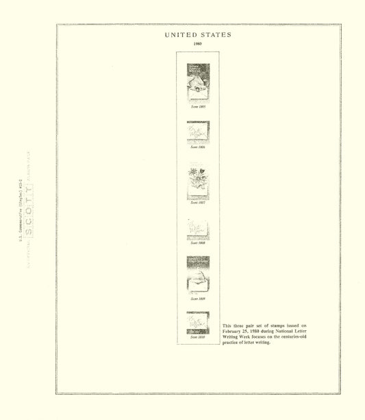 Scott US Commemorative Singles 1980 #10