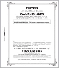 Scott Cayman Islands 2011 Supp #14