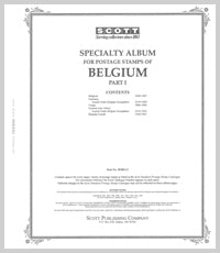 Scott Belgium Pages 1849-1947