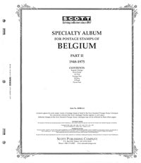 Scott Belgium Pages 1948-1975