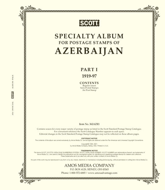 Scott Azerbaijan Pages 1919-1997