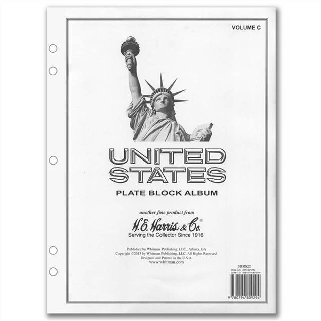 Harris Plate Block Pages Vol C 1990-2019