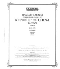 Scott China - Taiwan 1949-1978