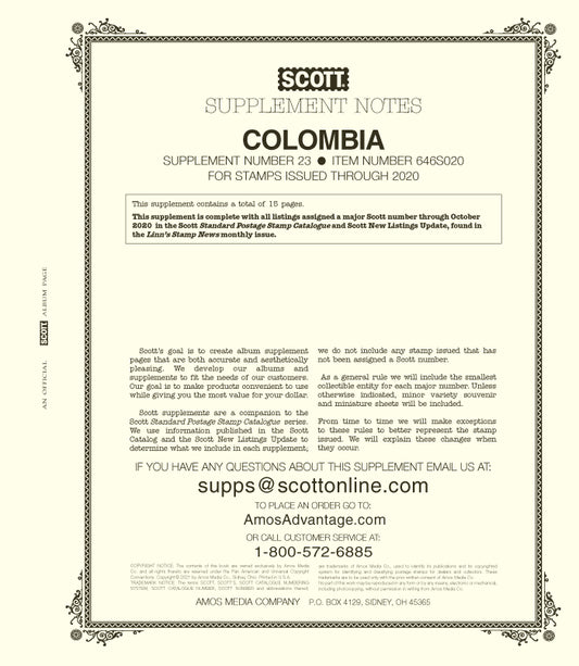 Scott Colombia 2020 #23