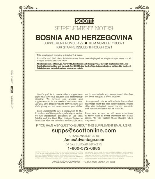 Scott Bosnia & Herzegovina 2021 #22