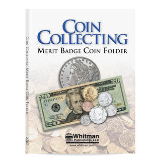 Whitman Boy Scout Merit Badge Coin Folder