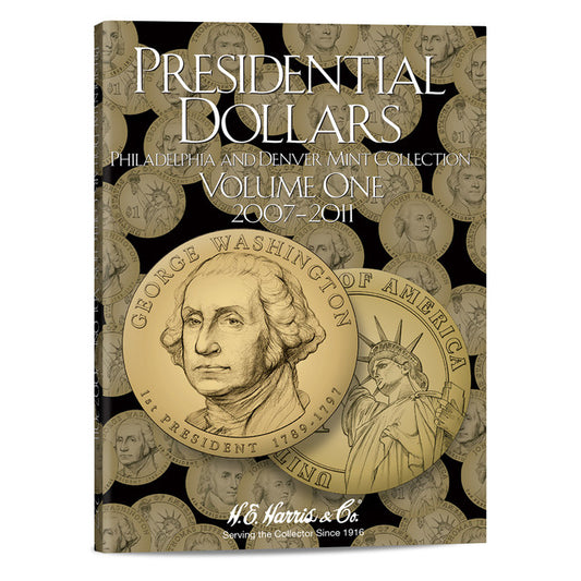 Harris Presidential Dollar Folder Vol. I - P&D Mint
