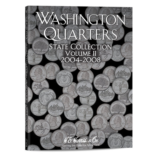 Harris State Series Quarters Folders Vol II 2004-2008
