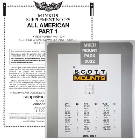 2022 Minkus AA with mounts