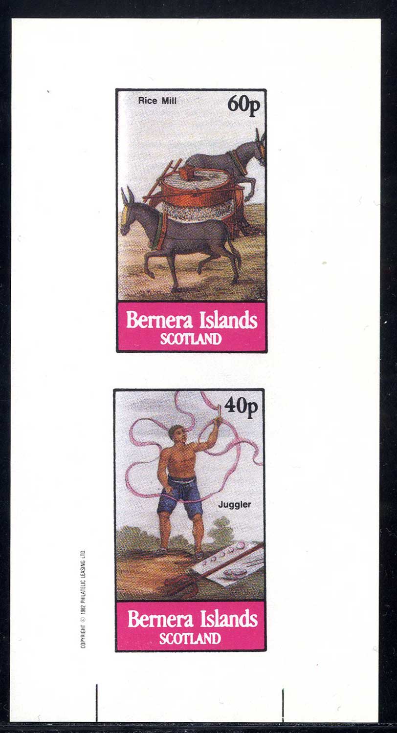 Bernera From China Imperf