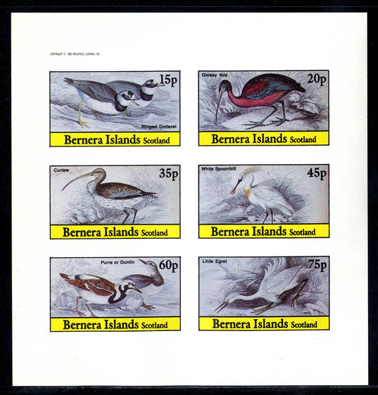Bernera Birds Of Britain Imperf
