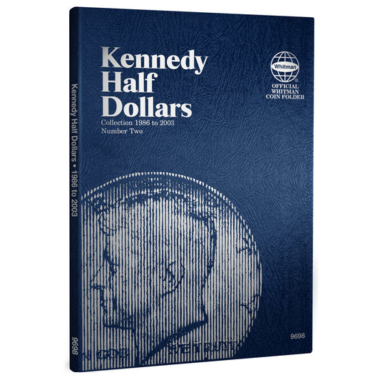 Whitman Coin Folder - JFK Half Dollar #2 1986-2003