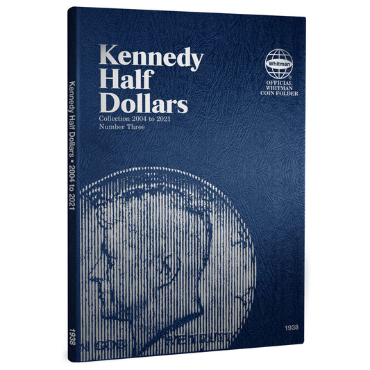 Whitman Coin Folder- JFK Half Dollar #3 2004-2021