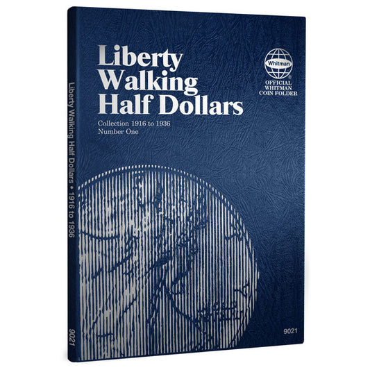 Whitman  Coin Folder-Walk Half #1  1916-1936